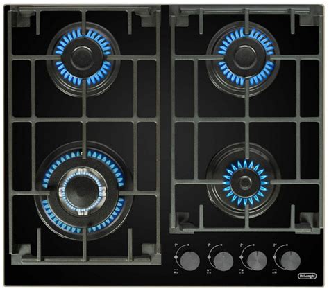 Встраиваемая газовая варочная панель DeLonghi GRETA 6GW NB купить по ...