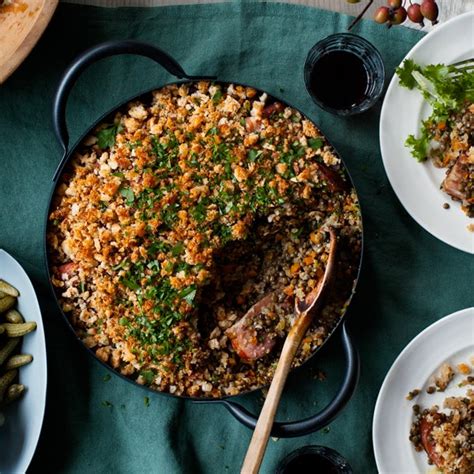 Lentil And Garlic Sausage Cassoulet Recipe Bon Appétit