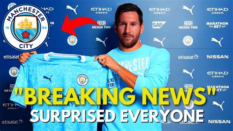 😱urgent News Just Left Messi Speaks Out City Fans Go Crazy Latest News Manchester City News