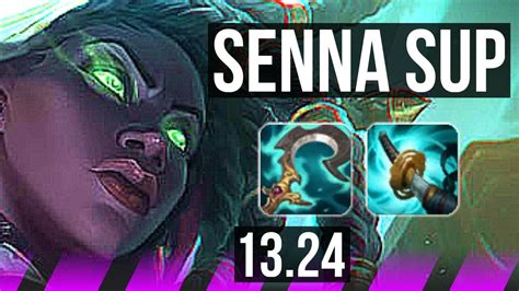 SENNA Cait Vs XERATH Ez SUP 1 0 10 1200 Games KR Master