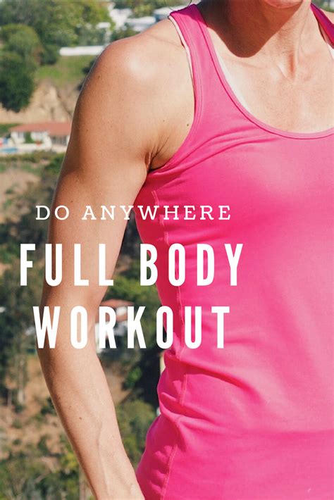 Do Anywhere Full Body Progressive Workout — Cardio Coffee And Kale