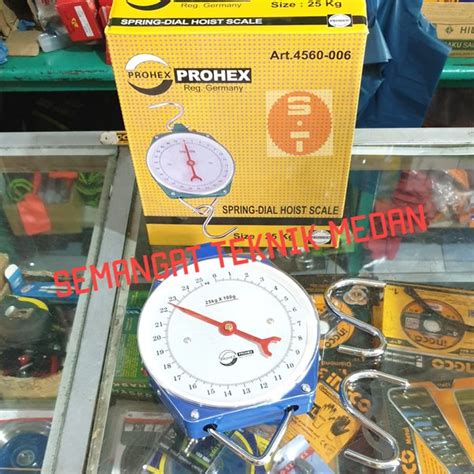 Jual Timbangan Gantung Jarum Manual Model Jam Scale Kg Kg Prohex