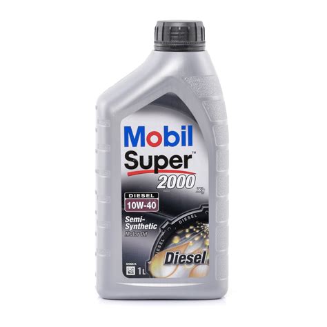 150868 Mobil Super 2000 X1 Diesel Olio Motore 10w 40 1l Olio