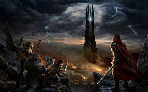 Lord Of The Rings Sauron Tower