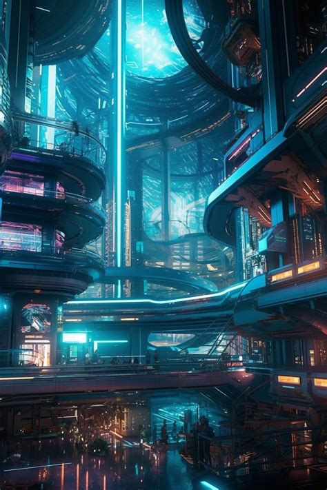 Scifi City Cyberpunk City Arte Cyberpunk Sci Fi Aesthetic Cyberpunk