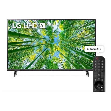 LG 43 Smart TV UHD LED Noir Fiche Technique Et Prix Au Maroc