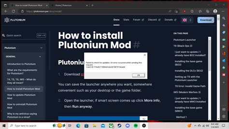 Launcher not Downloading Correctly | Plutonium