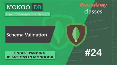 24 Schema Validation In MongoDB Schema Schema Validation A