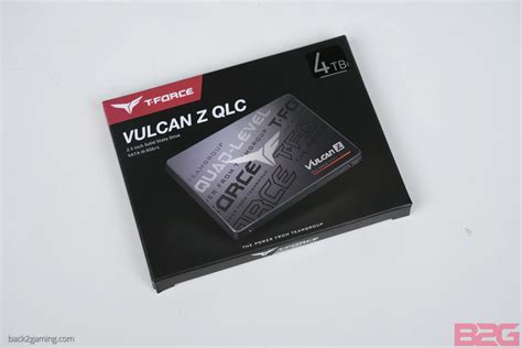 TEAMGROUP T Force Vulcan Z QLC SSD Review Back2Gaming