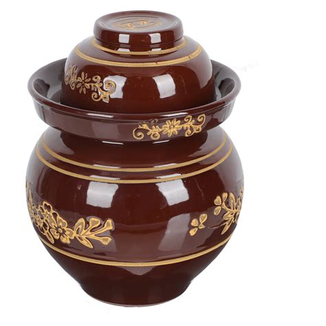 Kimchi Altar Terracotta Pickle Jar Practical Pickles Storage Can Food Container Old Fashioned