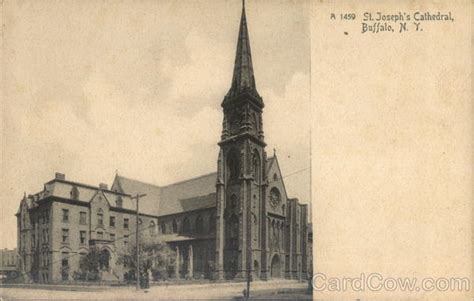 St. Joseph's Cathedral Buffalo, NY Postcard