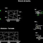 Bamboo Detail Enclosure DWG Detail For AutoCAD Designs CAD