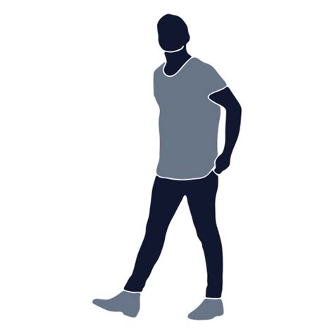 Diseño Png Y Svg De Moda Masculina Caminando Hacia La Izquierda Para