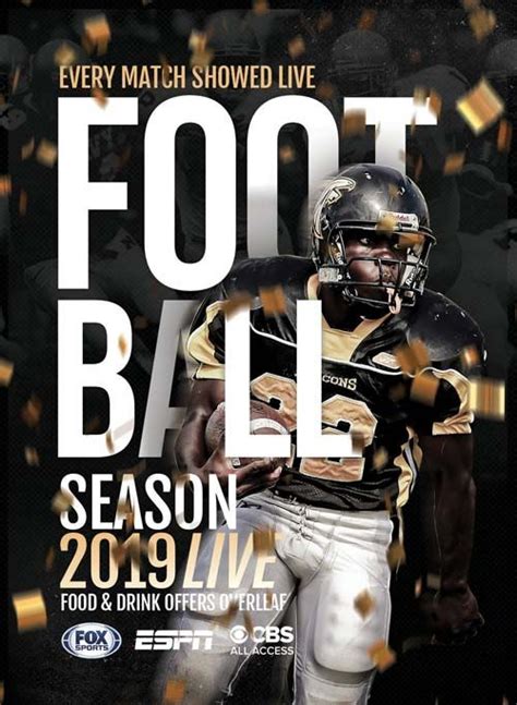 Check out the Free American Football Flyer PSD Template only on https ...