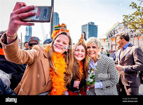 ROTTERDAM König Willem Alexander Königin Maxima Prinzessin Amalia