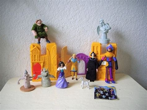 Hunchback Of Notre Dame Burger King Figures Complete 1996 Set