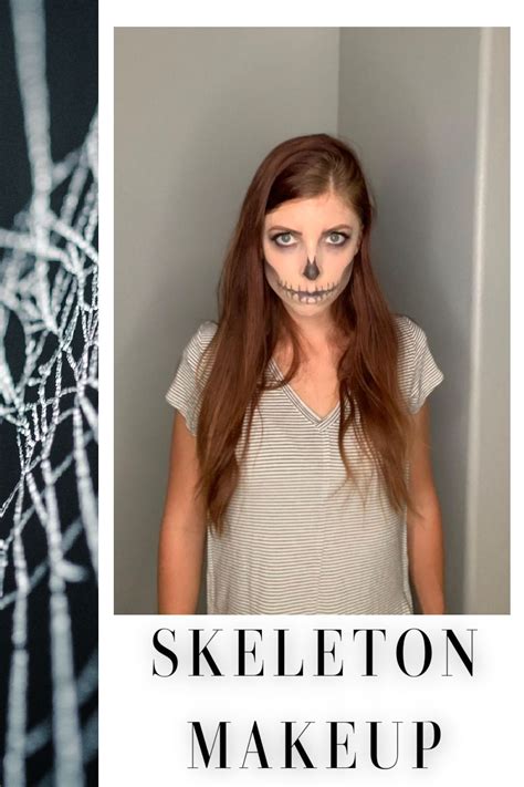 An Easy Skeleton Makeup Tutorial With Real Makeup Video I Spy