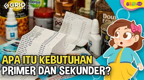 Apa Itu Kebutuhan Primer Dan Sekunder Sandang Pangan Atau Pendidikan