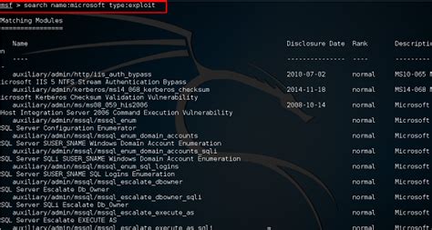 Metasploit Guía rápida