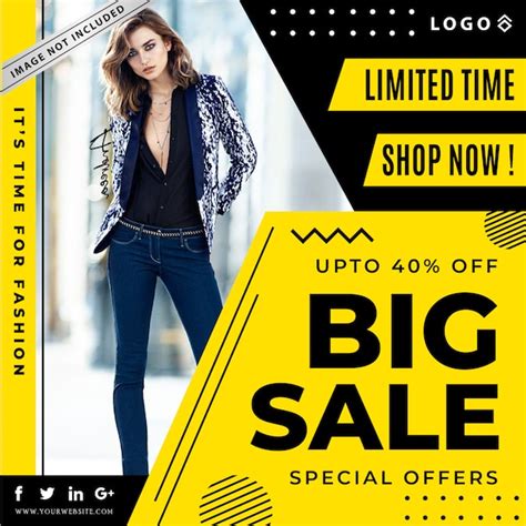 Premium Vector Modern Sale Banner Template