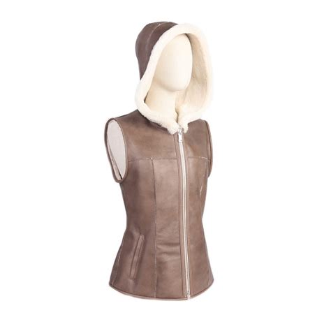 Gilet Fourrure Agneau Mouton Toscane