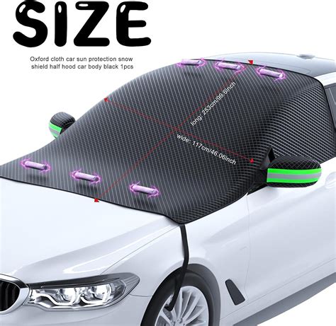 Magnetic Windshield Cover For Ice And Snow Foldable Sun Protection