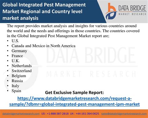 Ppt Integrated Pest Management Ipm Market Key Drivers