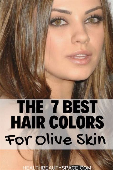 Here S The 7 Best Hair Color For Women With Olive Skin Brown Hair