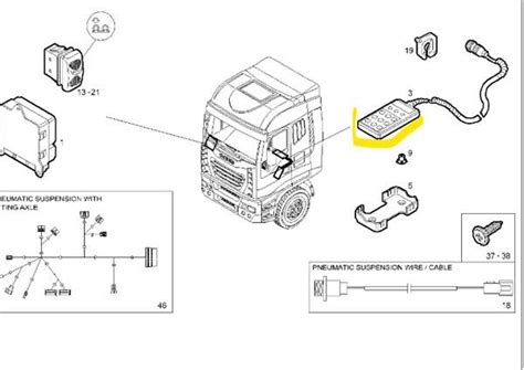 4460561190 Suspension Remote Control For IVECO Stralis AD 440S45 AT