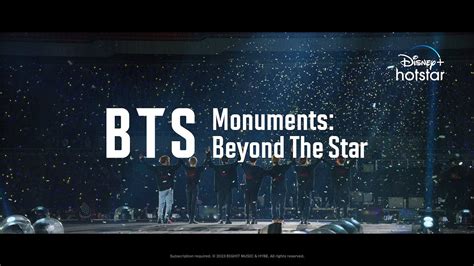 BTS Monuments Beyond The Star Teaser 2 Disney Hotstar Malaysia