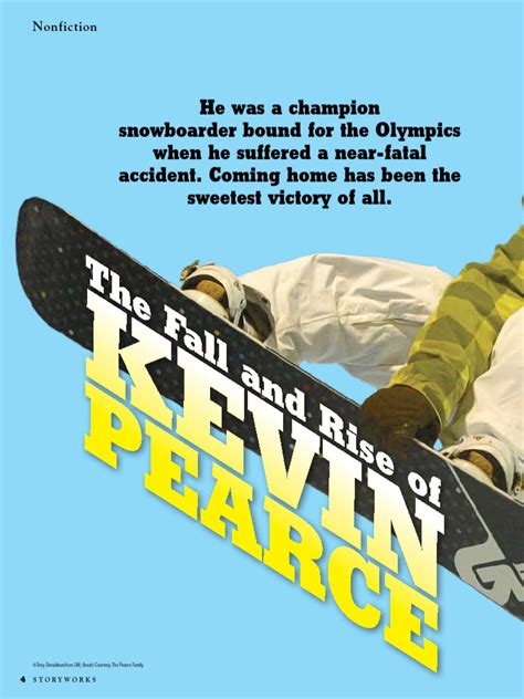 The Fall And Rise Of Kevin Pearce Storyworks Scholastic Pdf