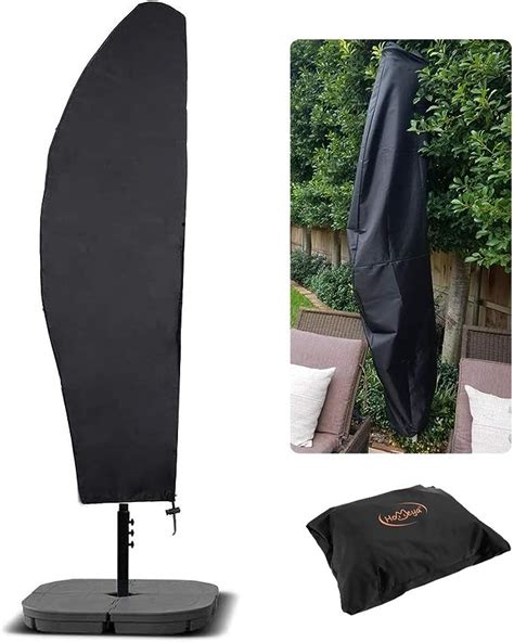 Umbrella Covers Homeya Patio Waterproof Outdoor Offset Umbrella Cover 420d Cantilever Parasol