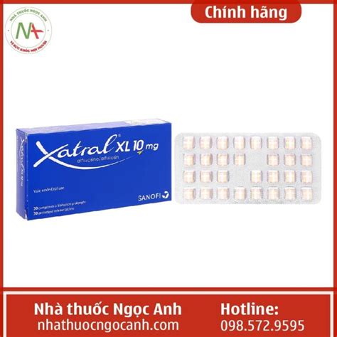 Thuốc Xatral Xl 10mg Là Thuốc Gì Liều Dùng Giá Bao Nhiêu Mua ở đâu