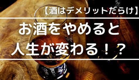 酒はデメリットしかない！お酒をやめると人生が変わるのは本当です。 ミズキの生活応援ブログ