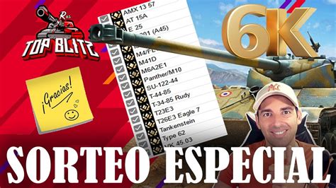 Gracias por los 6 000 Suscriptores Sorteo Código Secreto World Of