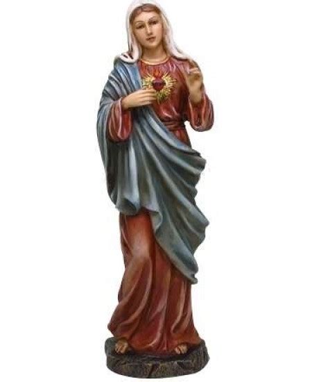 Sacred Heart of Mary Christian Statue