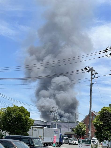 【火災】神奈川県相模原市中央区田名 上溝駅の近くで火事「黒煙が上がってる」相模原 6月27日 まとめ部