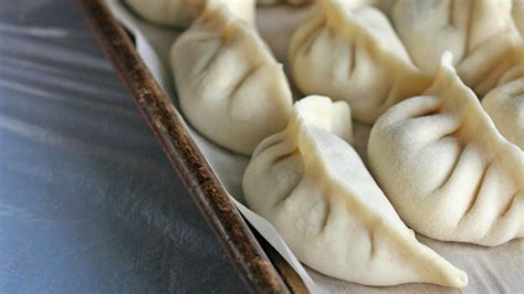 Chinese Napa Cabbage And Pork Dumplings Jiaozi Eat North