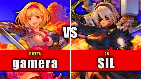 GBVSR Gamera Djeeta VS SIL 2B High Level Gameplay YouTube