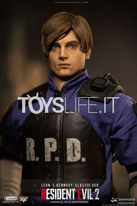 Damtoys Resident Evil 2 Leon S Kennedy Classic Version 16 Figure