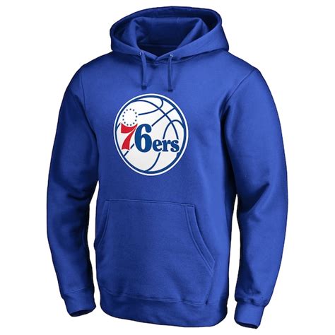 Mens Philadelphia 76ers Royal Team Essential Pullover Hoodie Nba Store