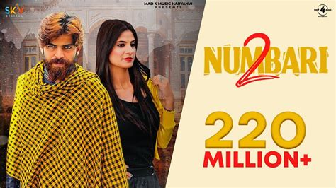 2 Numbari Masoom Sharma And Manisha Sharma Song Lyrics Music Videos