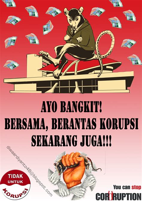 Contoh Poster Tentang Korupsi