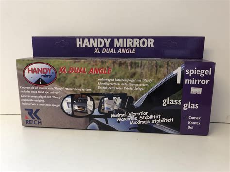 Reich Handy Mirror Xl Dual Angle One Stop Caravan Shop