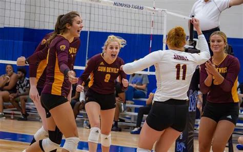 Arizona State Womens Volleyball Teams G R I T Leads To Perfect Start