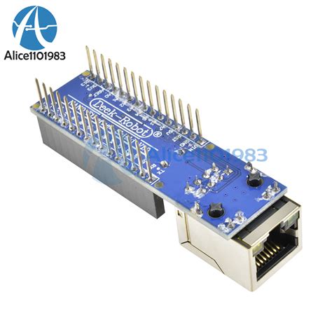 Enc J Ethernet Shield For Arduino Nano Rj Webserver Module Ebay