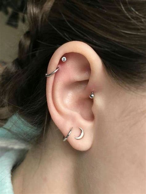 Pin By On Piercings Earings Piercings Ear