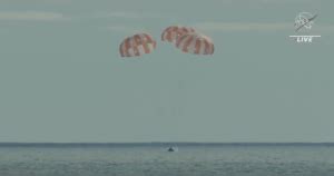 Splashdown Nasas Orion Returns To Earth After Historic Moon Mission