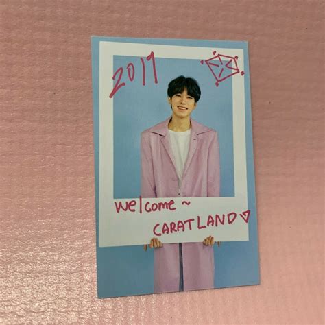 Seventeen Wonwoo Official Trading Card 2019 Svt 3rd Fan Meeting Photocard 32 Seventeen Wonwoo