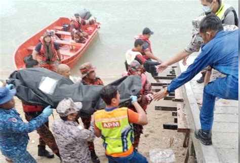 Mayat Pemuda Lemas Semasa Mandi Manda Di Pantai Tanjung Asam Ditemui